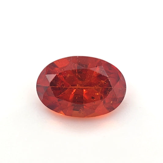 Spessartine Garnet 0.62 Ct Oval Cut – Vivid Orange Loose Garnet