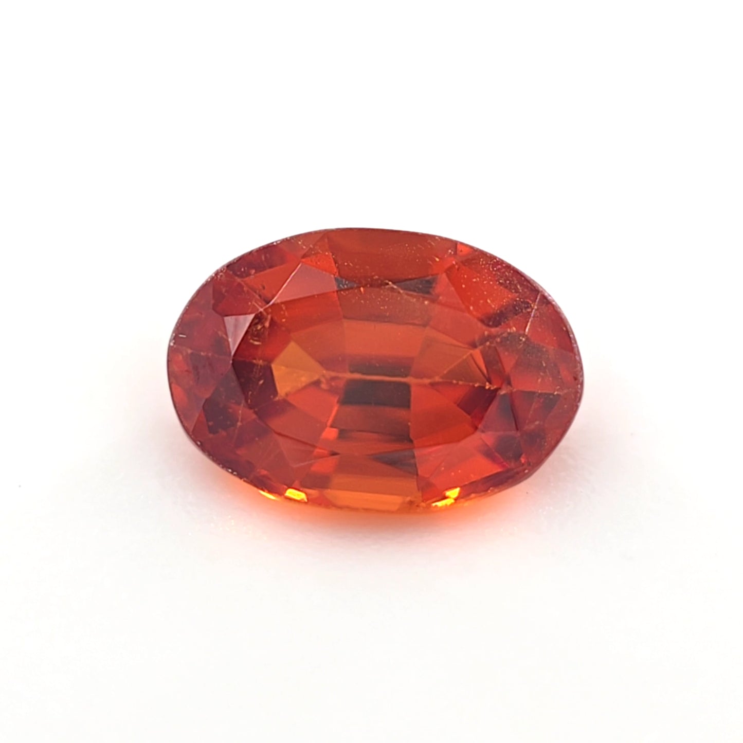 Spessartine Garnet 0.64 Ct Oval Cut – Vivid Orange Loose Garnet