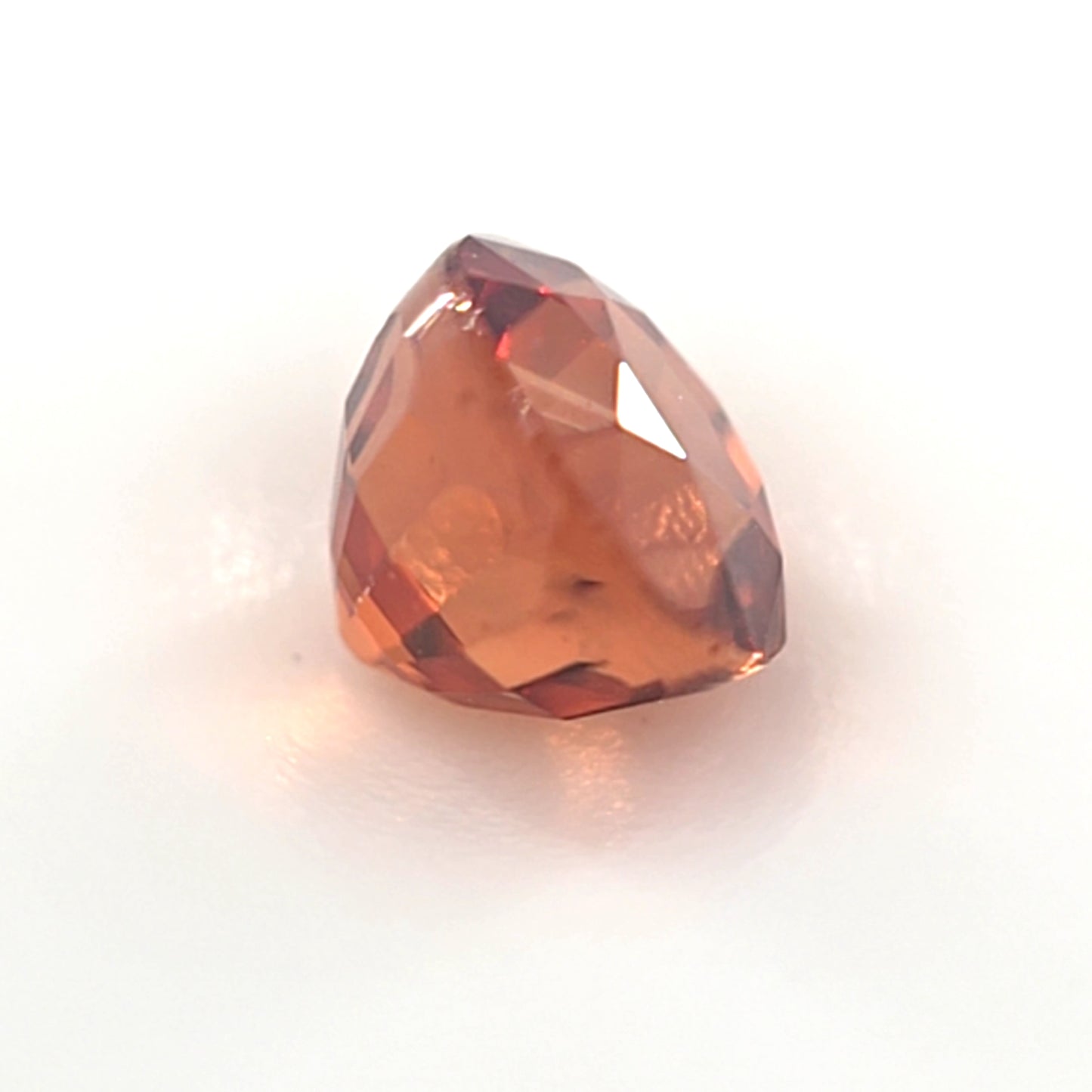 Mandarin Garnet 0.44 Ct Round Cut – Vivid Orange Loose Garnet
