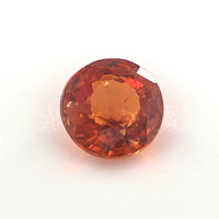 Mandarin Garnet 0.35 Ct Round Cut – Mandarin Orange Loose Garnet