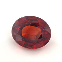 Spessartine Garnet Oval Cut 1.66 Ct – Deep Orange Red Natural Garnet