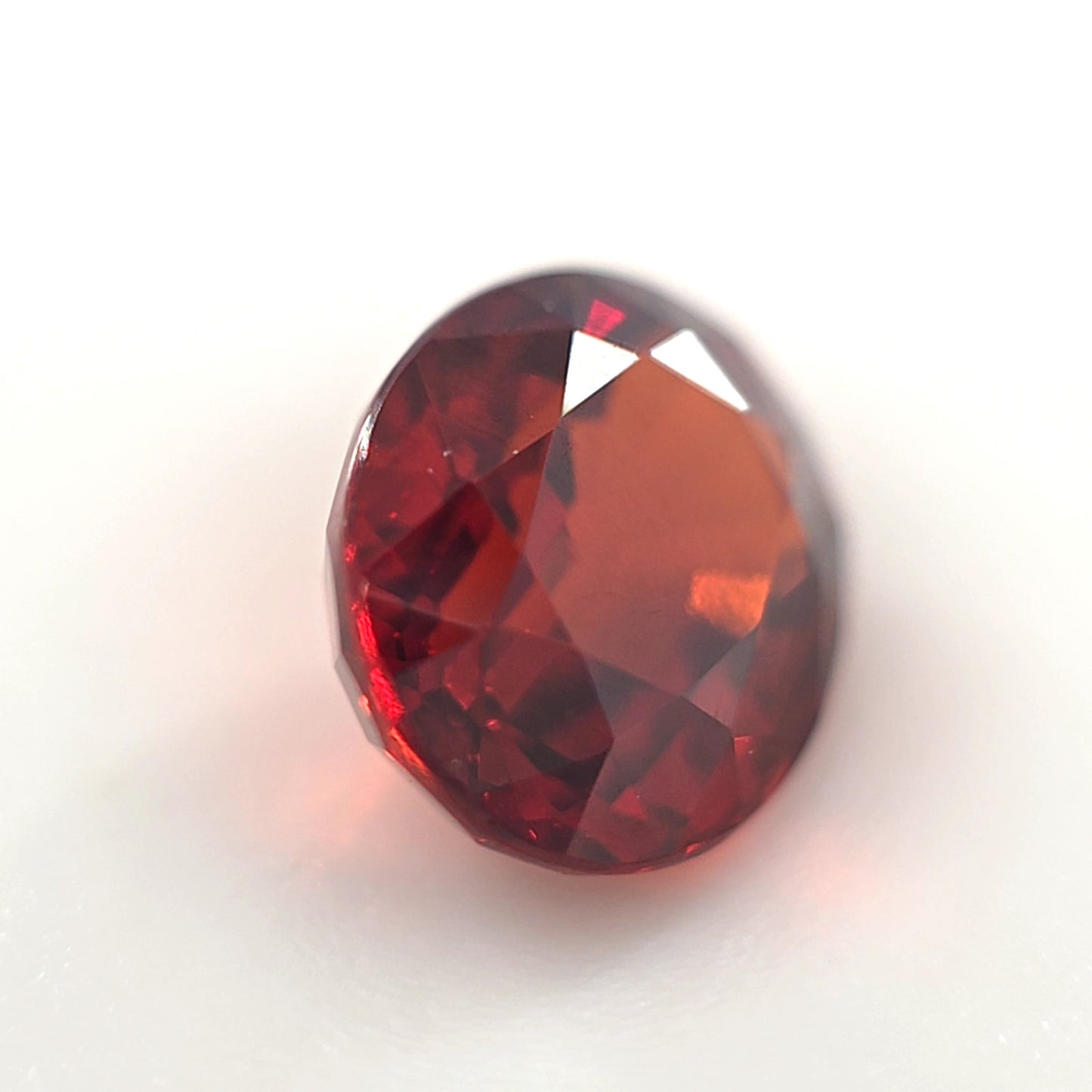 Spessartine Garnet Oval Cut 1.66 Ct – Deep Orange Red Natural Garnet