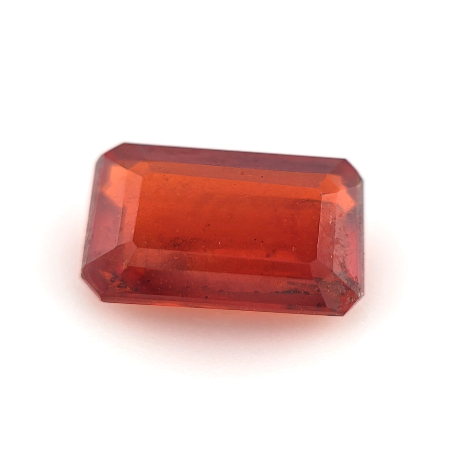 Rhodolite Garnet Emerald Cut 1.68 Ct – Reddish Pink Natural Garnet