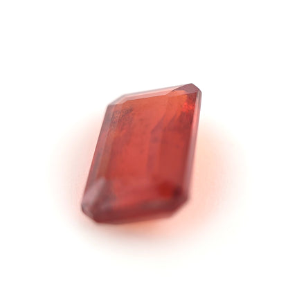 Rhodolite Garnet Emerald Cut 1.68 Ct – Reddish Pink Natural Garnet