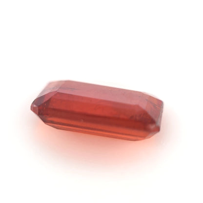 Rhodolite Garnet Emerald Cut 1.68 Ct – Reddish Pink Natural Garnet