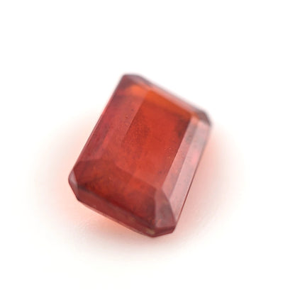 Rhodolite Garnet Emerald Cut 1.68 Ct – Reddish Pink Natural Garnet