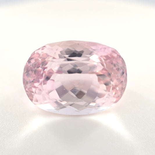 16.23 Ct Kunzite Cushion Cut – Light Pink Lilac Natural Gemstone