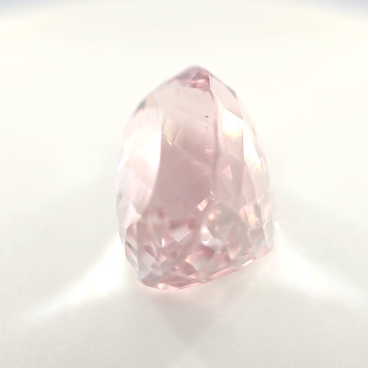 16.23 Ct Kunzite Cushion Cut – Light Pink Lilac Natural Gemstone