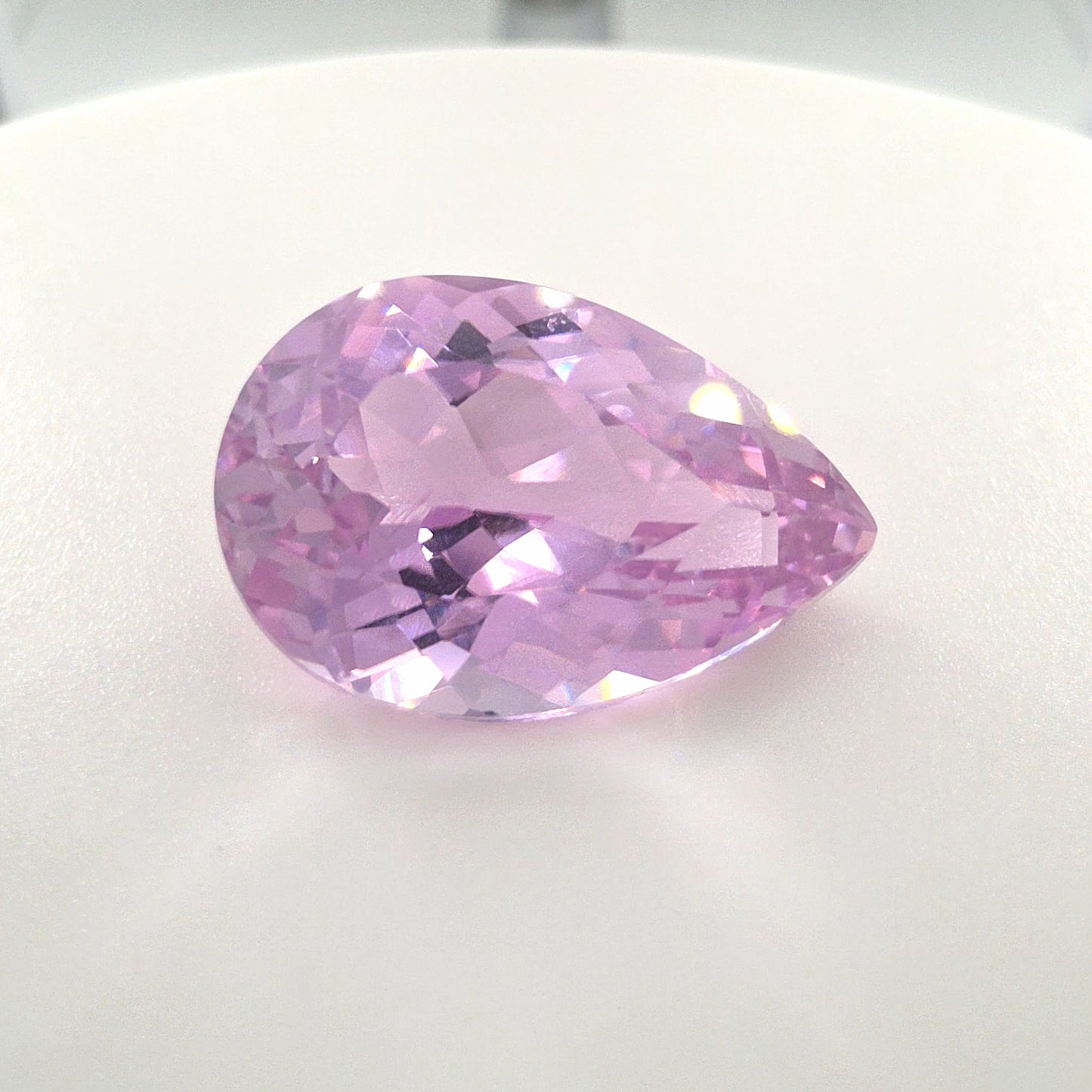 Kunzite Cushion Cut 8.80 Ct – Light Pinkish Purple Kunzite