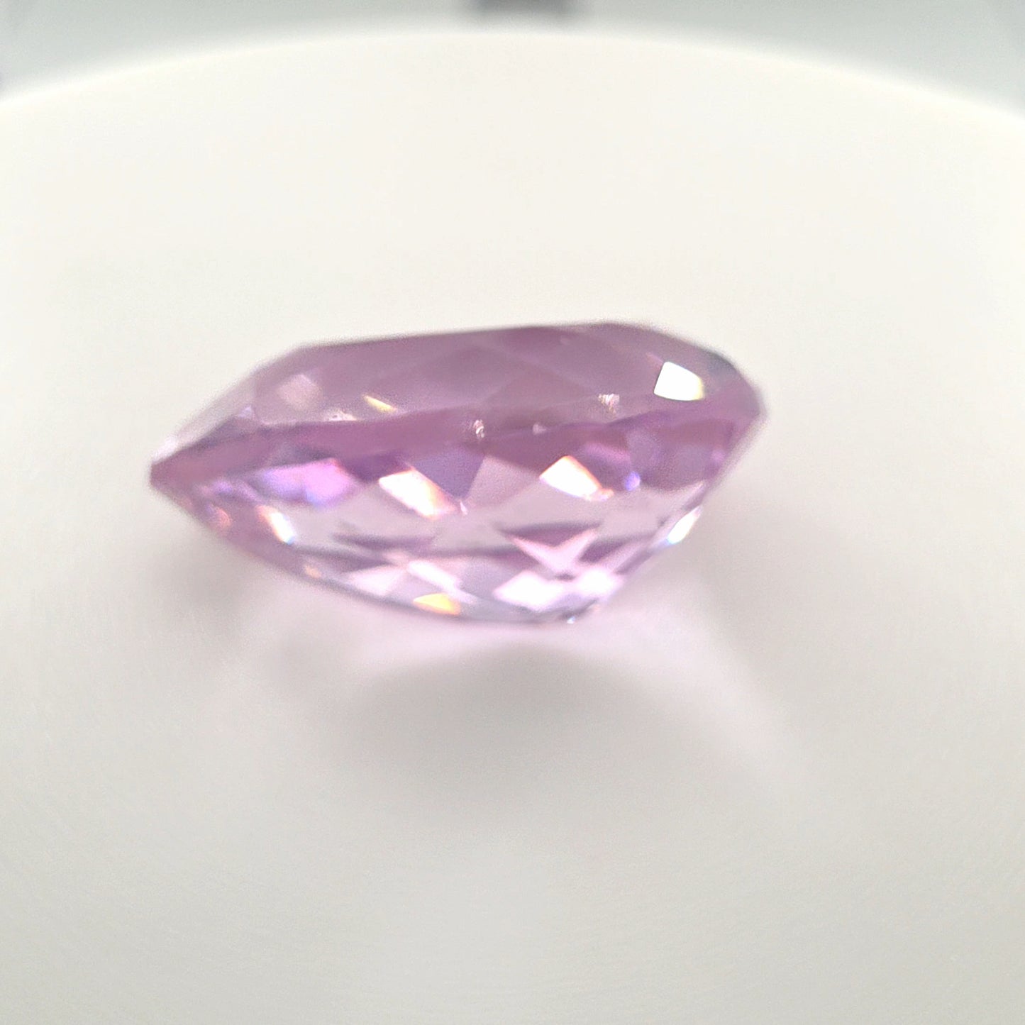 Kunzite Cushion Cut 8.80 Ct – Light Pinkish Purple Kunzite