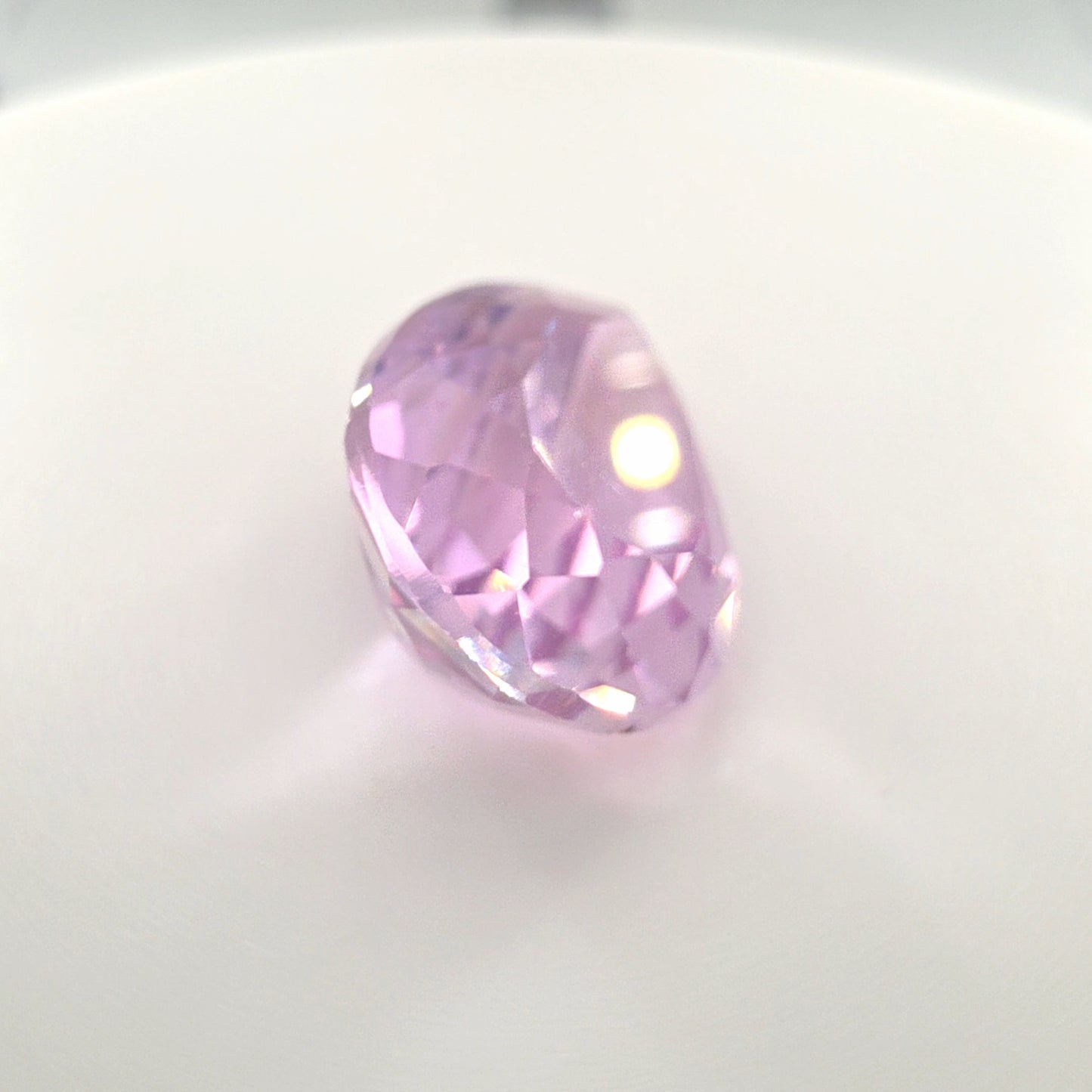 Kunzite Cushion Cut 8.80 Ct – Light Pinkish Purple Kunzite