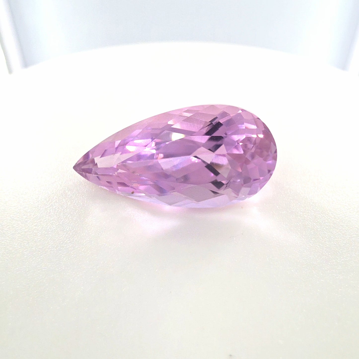 Kunzite Pear Cut 8.75 Ct – Pinkish Purple Kunzite