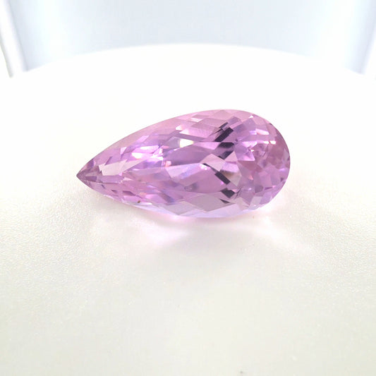 Kunzite Pear Cut 8.75 Ct – Pinkish Purple Kunzite
