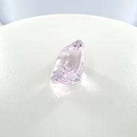 Kunzite Cushion Cut 3.86 Ct – Very Light Pinkish Purple Kunzite