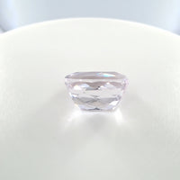 Kunzite Cushion Cut 3.86 Ct – Very Light Pinkish Purple Kunzite