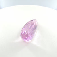Pink Kunzite Pear Cut 7.02 Ct – Natural Pink-Purple Kunzite