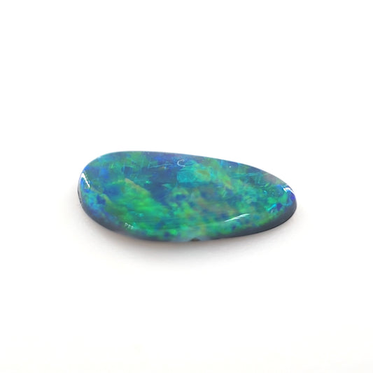 Lightning Ridge Dark Opal Freeform Cabochon 0.38 Ct
