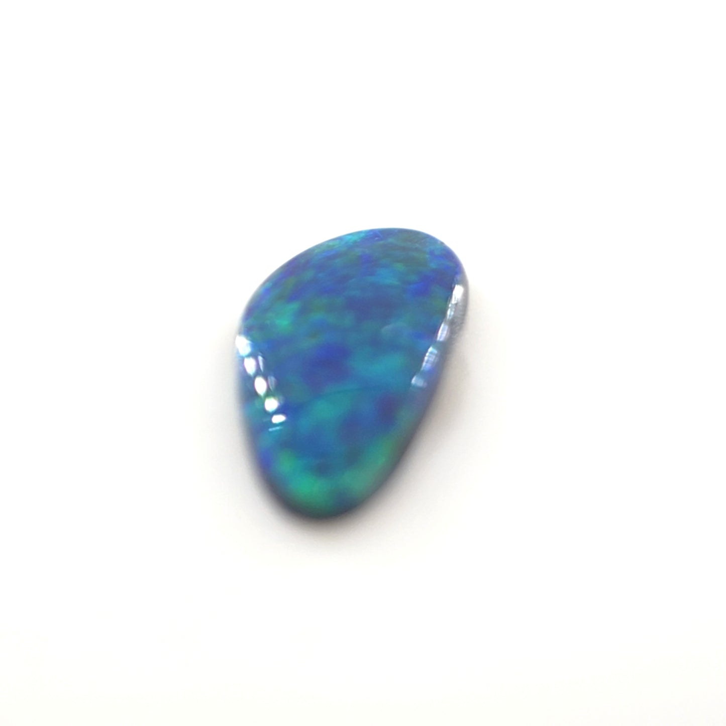 Lightning Ridge Dark Opal Freeform Cabochon 0.38 Ct