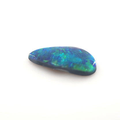 Lightning Ridge Dark Opal Freeform Cabochon 0.38 Ct