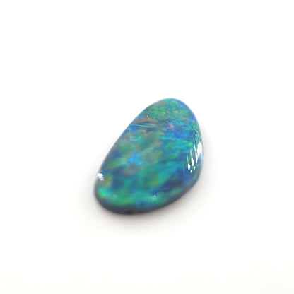 Lightning Ridge Dark Opal Freeform Cabochon 0.38 Ct