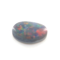 Lightning Ridge Dark Opal Round Cabochon 0.58 Ct – Australian Natural Opal