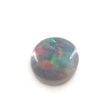 Lightning Ridge Dark Opal Round Cabochon 0.58 Ct – Australian Natural Opal