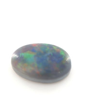 Lightning Ridge Dark Opal Round Cabochon 0.58 Ct – Australian Natural Opal