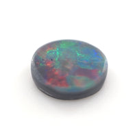Lightning Ridge Dark Opal Round Cabochon 0.44 Ct – Australian Natural Opal