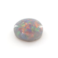 Lightning Ridge Dark Opal Round Cabochon 0.38 Ct – Australian Natural Opal
