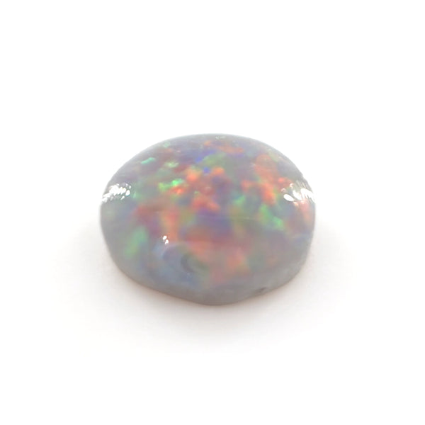 Lightning Ridge Dark Opal Round Cabochon 0.38 Ct – Australian Natural Opal