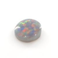Lightning Ridge Dark Opal Round Cabochon 0.38 Ct – Australian Natural Opal