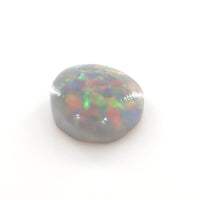 Lightning Ridge Dark Opal Round Cabochon 0.38 Ct – Australian Natural Opal
