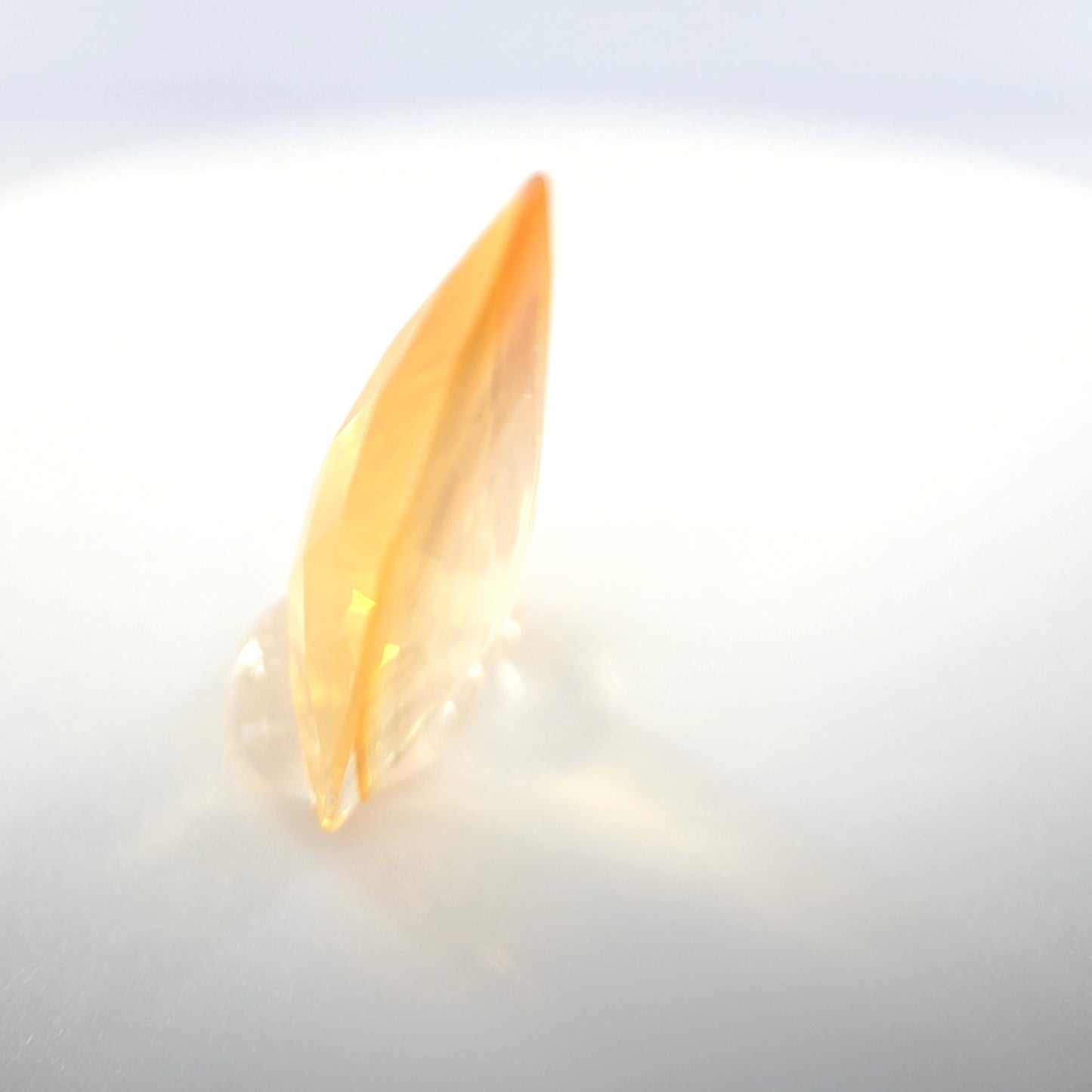 Mexican Fire Opal Sail Cut 1.96 Ct – Golden Yellow