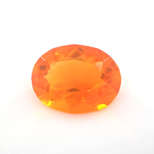 0.60 Ct Fire Orange Opal