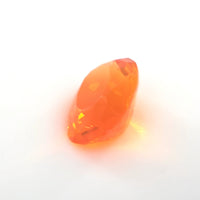 Mexican Fire Opal Oval Cut 0.60 Ct – Fire Orange Natural Opal