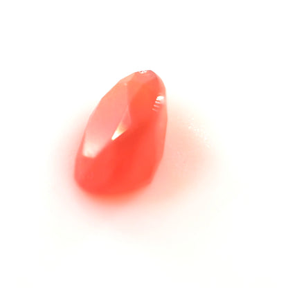 Fire Opal 0.32 Ct Oval Cut – Vivid Neon Orange Loose Opal
