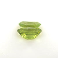 Peridot Cushion Cut Pair 2.45 Ct Tw – Lime Green Matching Pair