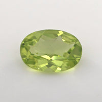 Peridot Oval Cut 0.76 Ct – Lime Green Natural Peridot