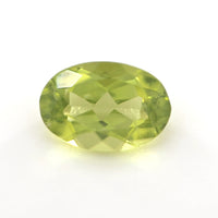 Peridot Oval Cut 0.62 Ct – Lime Green Natural Peridot