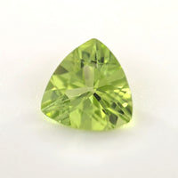 Peridot 0.70 Ct Trillion Cut – Bright Yellow-Green Loose Peridot