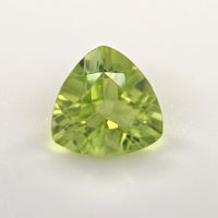Peridot 0.80 Ct Trillion Cut – Bright Yellow-Green Loose Peridot