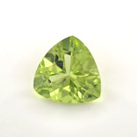 Peridot 0.71 Ct Trillion Cut – Bright Yellow-Green Loose Peridot