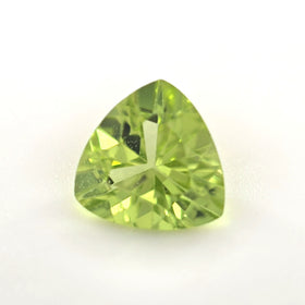 Peridot 0.71 Ct Trillion Cut – Bright Yellow-Green Loose Peridot