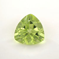 Peridot 0.67 Ct Trillion Cut – Bright Yellow-Green Loose Peridot