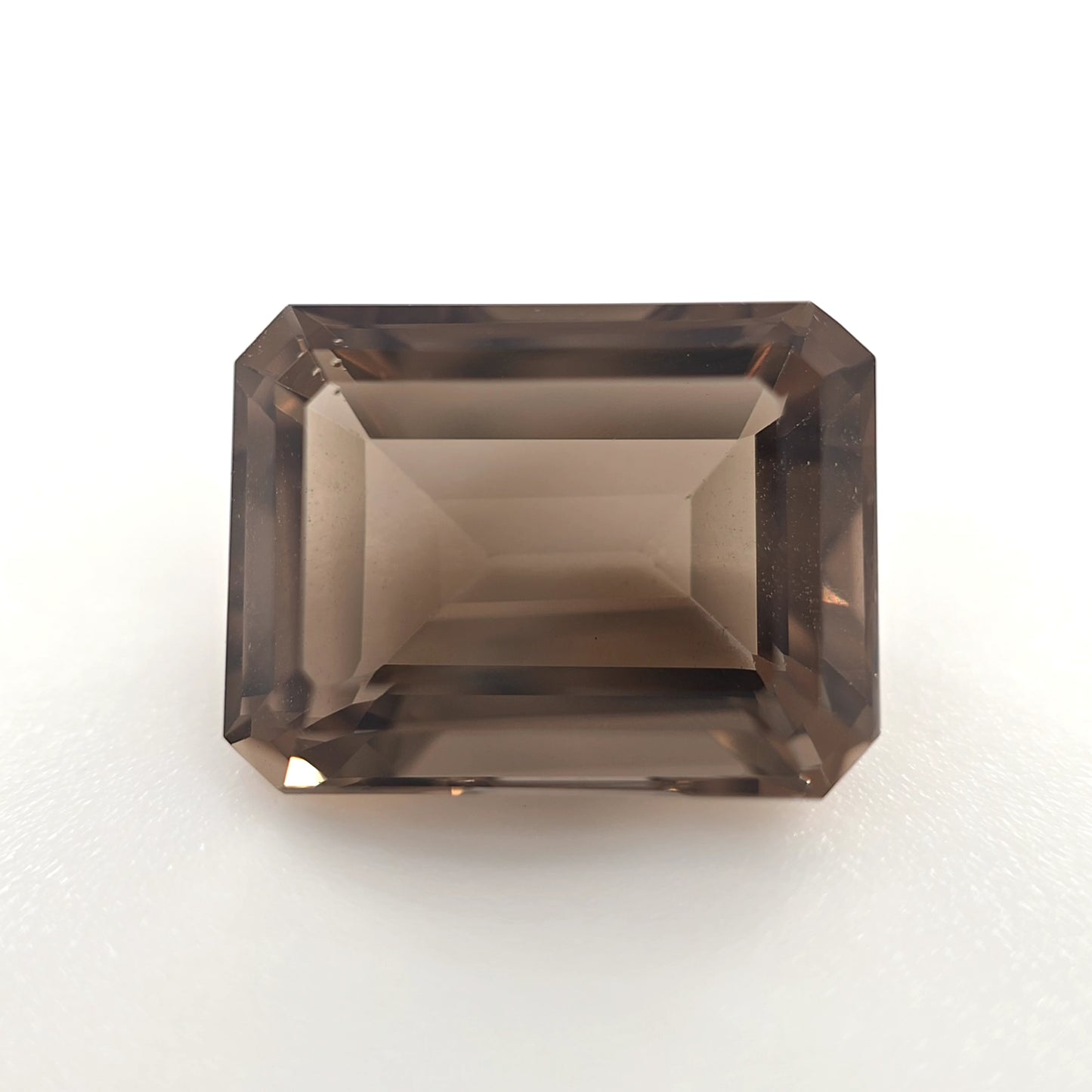 6.35 Ct Smoky Quartz Rectangle Cut – Natural Brown Quartz