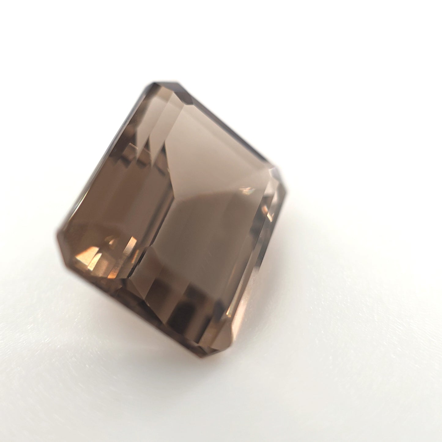 6.35 Ct Smoky Quartz Rectangle Cut – Natural Brown Quartz