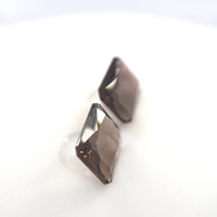 4.02 Ct Tw Smoky Quartz Matched Pair Rectangle Cut – Smoky Brown