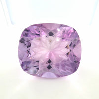 Amethyst Cushion Cut 24.10 Ct – Light Violet Purple Amethyst