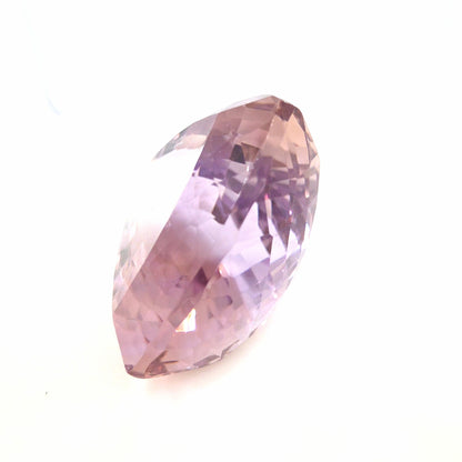 Ametrine Trillion Cut 26.94 Ct – Soft Purple and Golden Peach Bi-Color Quartz