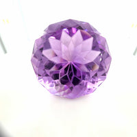 Amethyst Fantasy Round Cut 52.46 Ct – Medium Violet Purple Amethyst